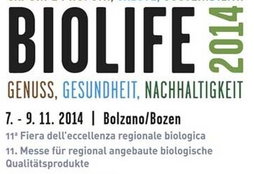 Fiera Biolife, Bolzano 7 – 9 Novembre 2014